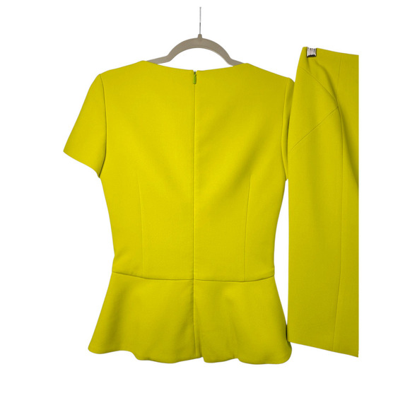 BOSS Hugo Boss Peplum Top Skirt Set Office Careerwear Size 0 - Picture 7 of 12